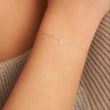 Floating Solitaire Bracelet
