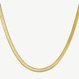 gold herringbone chain