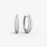 14k white gold earrings