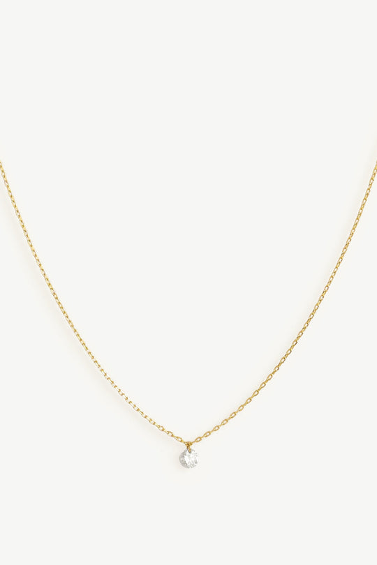 Floating Solitaire Necklace – Namiri