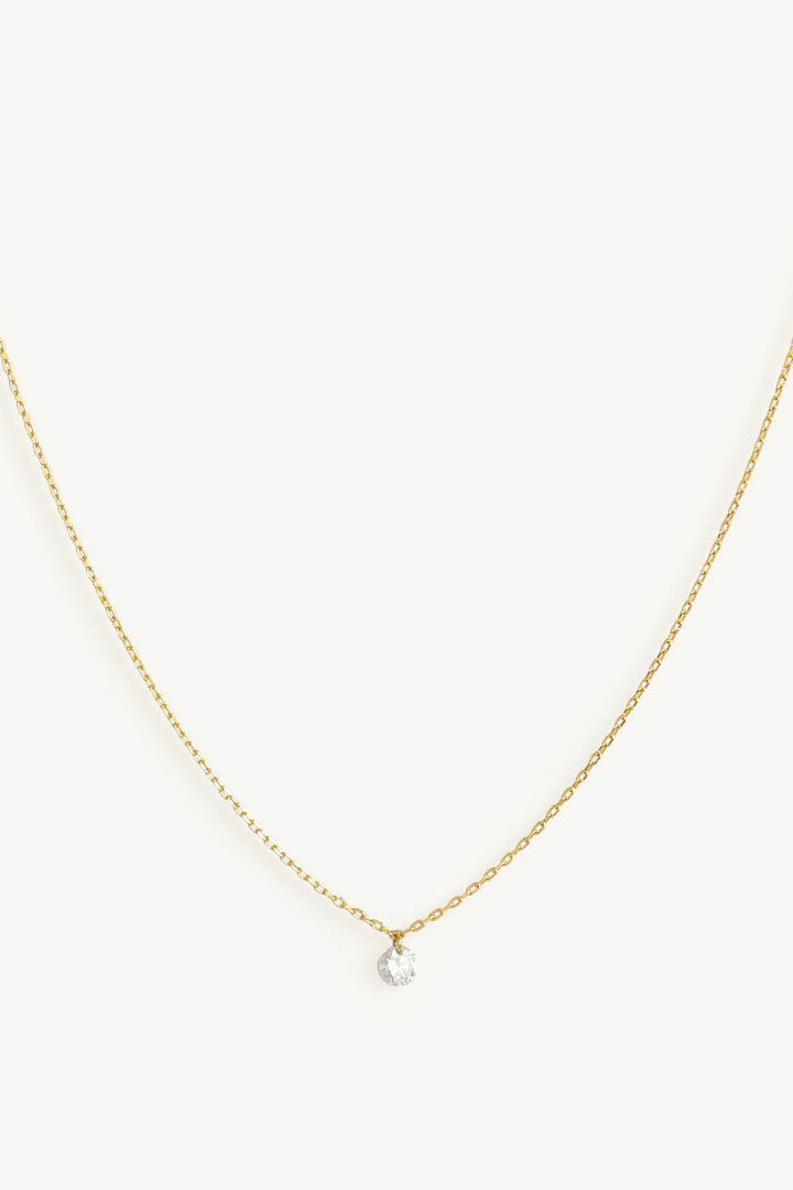 Floating Solitaire Necklace – Namiri
