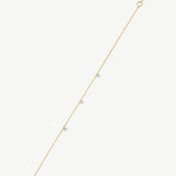 three floating diamonds chain
