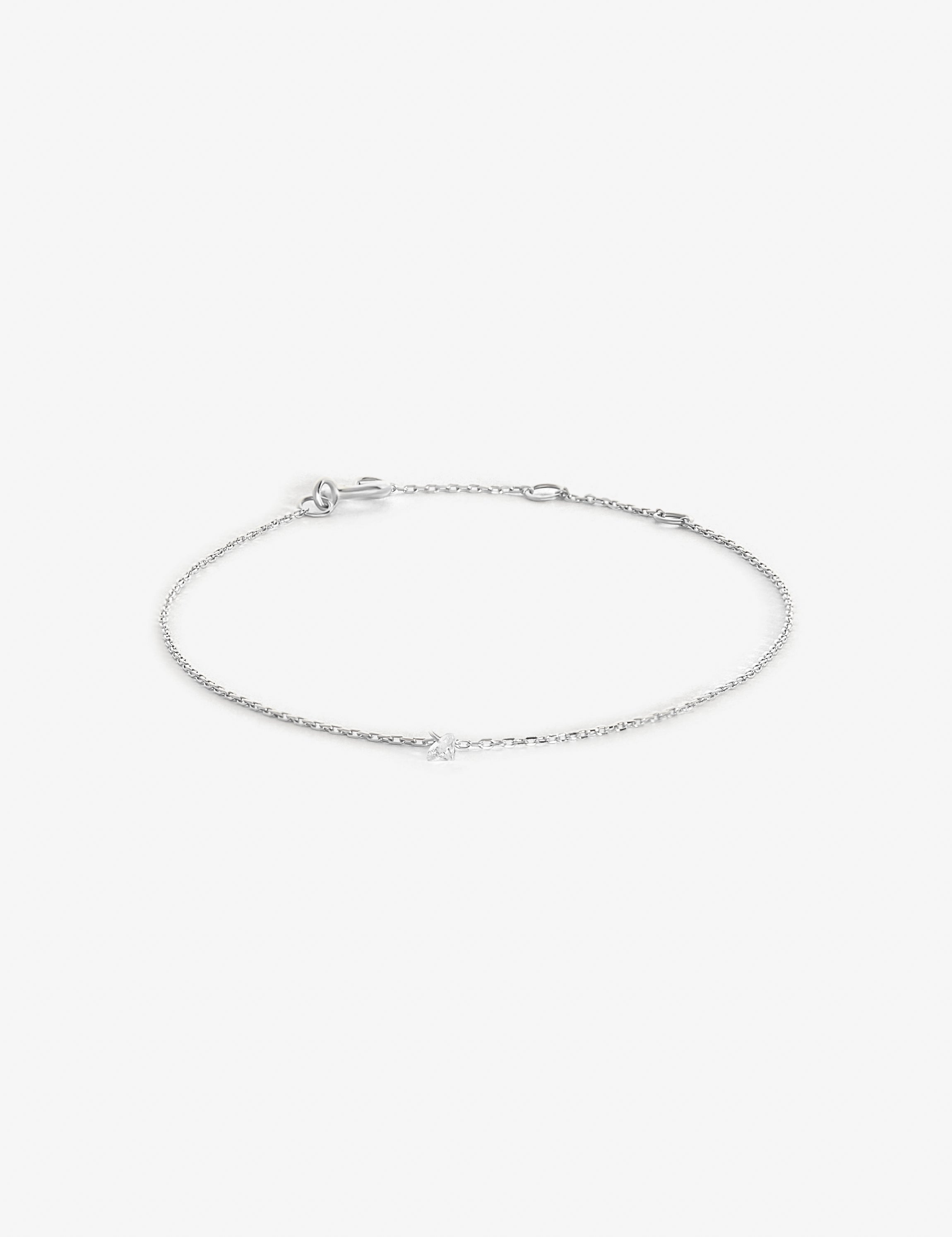 Floating Solitaire Bracelet